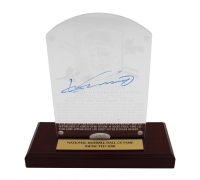 Vladimir Guerrero Signed Baseball Hall of Fame Plaque with Display Stand (JSA) at PristineAuction.com