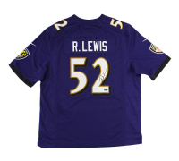 Ray Lewis Signed Ravens Nike Authentic Jersey (Beckett) at PristineAuction.com