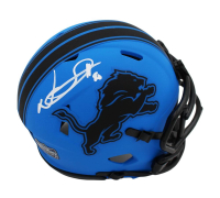Ndamokung Suh Signed Lions Rave Alternate Speed Mini Helmet (Radtke) at PristineAuction.com