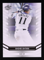 Shohei Ohtani 2018 Leaf Ohtani Draft Year #DY01 RC at PristineAuction.com