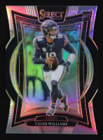 Caleb Williams 2024 Select Prizm Silver Die Cut #25 RC at PristineAuction.com