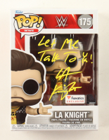 LA Knight Signed "WWE" #175 Funko Pop! Vinyl Figure Inscribed "Let Me Talk To Ya!" (Fanatics) at PristineAuction.com