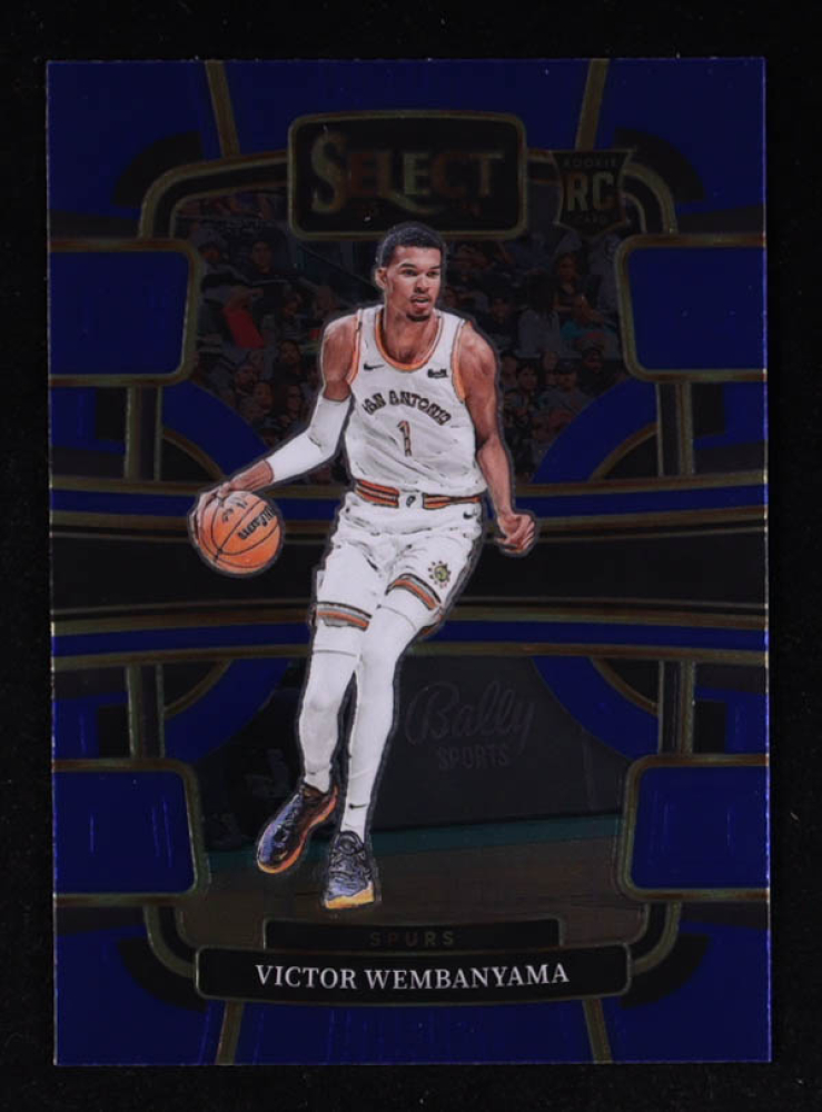 Victor Wembanyama 2023-24 Select Prizms Blue #87 RC