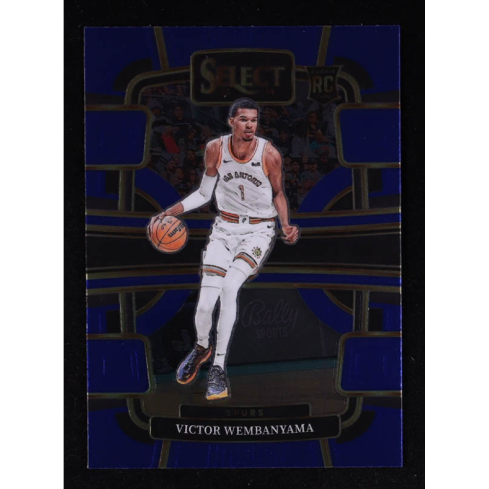 Victor Wembanyama 2023-24 Select Prizms Blue #87 RC at PristineAuction.com