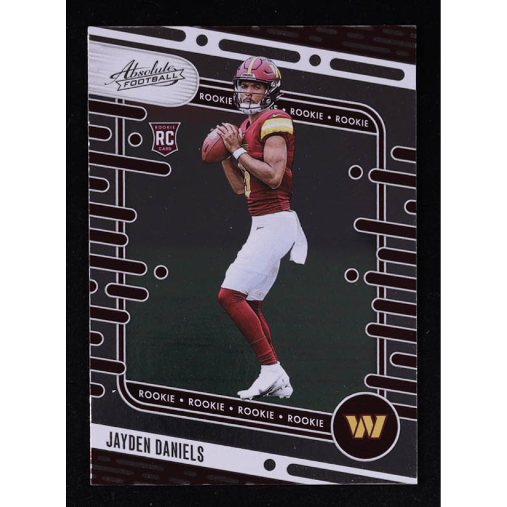 Jayden Daniels 2024 Absolute #102 RC at PristineAuction.com