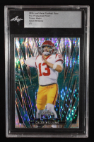 Caleb Williams 2024 Leaf Metal Football Base Pre-Production Proof Pulsar Water RC #1/1 (Leaf) at PristineAuction.com
