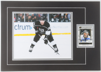 Kevin Fiala Signed Kings Sports Card Custom Lithograph Display with Photo (JSA) at PristineAuction.com
