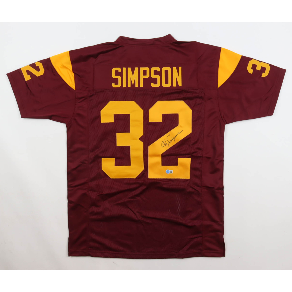 O. J. Simpson Signed Jersey (Beckett) at PristineAuction.com