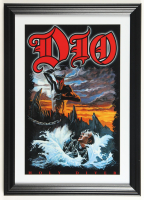 1983 "Dio: Holy Diver" Custom Framed Poster at PristineAuction.com