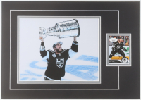 Alec Martinez Signed Kings Sports Card Custom Lithograph Display with Photo (JSA) at PristineAuction.com