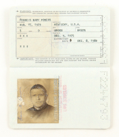 Francis Gary Powers Signed 1975 Passport Photo (Beckett) at PristineAuction.com