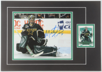 Marty Turco Signed Stars Sports Card Custom Lithograph Display with Photo (JSA) at PristineAuction.com