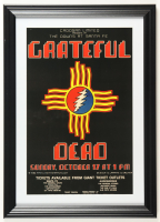 1982 "Grateful Dead" Santa Fe Concert Custom Framed Poster at PristineAuction.com