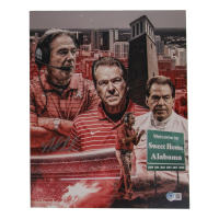 Nick Saban Signed Alabama Crimson Tide 11x14 Photo (Beckett) at PristineAuction.com