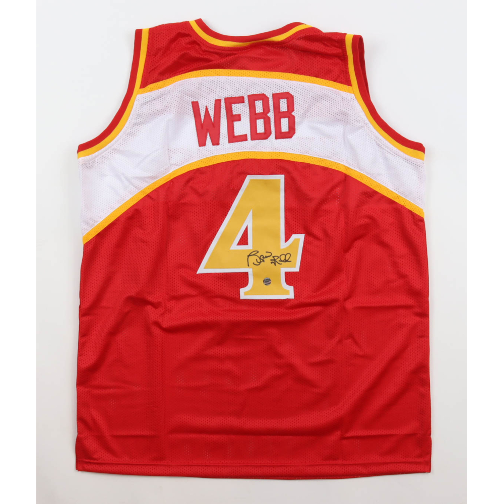 Spud Webb Signed Jersey (AWM) at PristineAuction.com