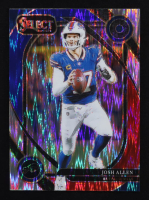 Josh Allen 2024 Select Prizm Red and Blue Shock #225 at PristineAuction.com