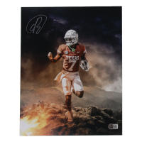 Isaiah Bond Signed Texas Longhorns 11x14 Photo (Beckett) at PristineAuction.com