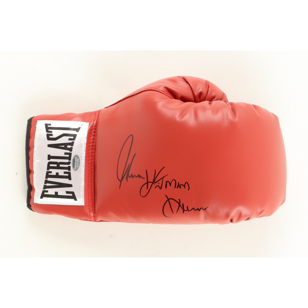 Thomas "Hitman" Hearns Signed Everlast Boxing Glove (Schwartz) at PristineAuction.com