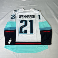 Alexander Wennberg Signed Kraken Fanatics Authentic Jersey (Fanatics) at PristineAuction.com