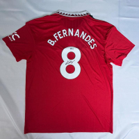 Bruno Fernandes Signed Manchester United Adidas Authentic Jersey (Beckett) at PristineAuction.com