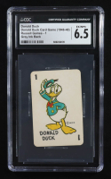 Donald Duck 1946-48 Russell Card Game Grey Ink Back (CGC 6.5) at PristineAuction.com