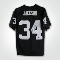 Bo Jackson Signed Raiders Mitchell & Ness Authentic Jersey (Beckett) at PristineAuction.com