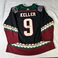 Clayton Keller Signed Coyotes Adidas Authentic Jersey (Fanatics) at PristineAuction.com