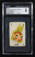Cleo 1946-48 Russell Card Game Grey Ink Back (CGC 4) at PristineAuction.com