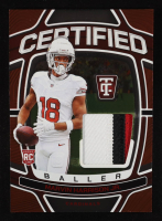 Marvin Harrison Jr. 2024 Totally Certified Certified Baller Jerseys Mirror Red #8 RC #98/99 at PristineAuction.com
