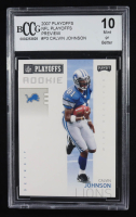 Calvin Johnson 2007 Playoffs NFL Playoffs Preview #P3 RC (BCCG 10) at PristineAuction.com