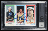 Chevy Chase Signed Christmas Vacation / Fletch / Caddyshack Custom Trading Card (BGS | Autograph Grade 10) at PristineAuction.com