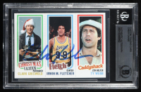 Chevy Chase Signed Christmas Vacation / Fletch / Caddyshack Custom Trading Card (BGS) at PristineAuction.com