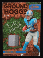 Jahmyr Gibbs 2023 Absolute Ground Hoggs Materials Gold #10 RC #65/99 at PristineAuction.com