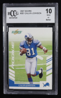 Calvin Johnson 2007 Score #351 RC (BCCG 10) at PristineAuction.com