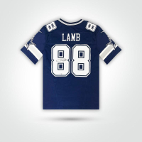 CeeDee Lamb Signed Cowboys Nike Authentic Jersey (Fanatics) at PristineAuction.com