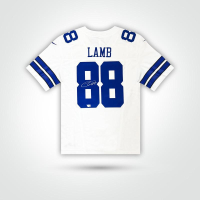 CeeDee Lamb Signed Cowboys Nike Authentic Jersey (Fanatics) at PristineAuction.com