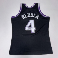 Chris Webber Signed Kings Mitchell & Ness Authentic Jersey (Fanatics) at PristineAuction.com