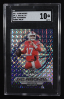 Josh Allen 2023 Panini Mosaic Epic Performers Mosaic #3 (SGC 10) at PristineAuction.com