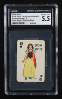 Snow White 1946-48 Russell Card Game Black Circle Grey Ink Back (CGC 5.5) at PristineAuction.com