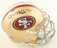 Joe Montana Signed 49ers Speed Mini Helmet (Fanatics) at PristineAuction.com