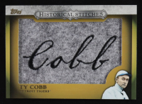 Ty Cobb 2012 Topps Historical Stitches #TC at PristineAuction.com