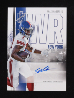 Malik Nabers 2024 Topps Signature Class Rookie Autographs #RCA-MN CLASS I RC at PristineAuction.com