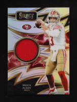 Brock Purdy 2024 Select Sparks Materials Prizm #24 #101/149 at PristineAuction.com