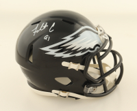 Fletcher Cox Signed Eagles Speed Mini Helmet (JSA) at PristineAuction.com
