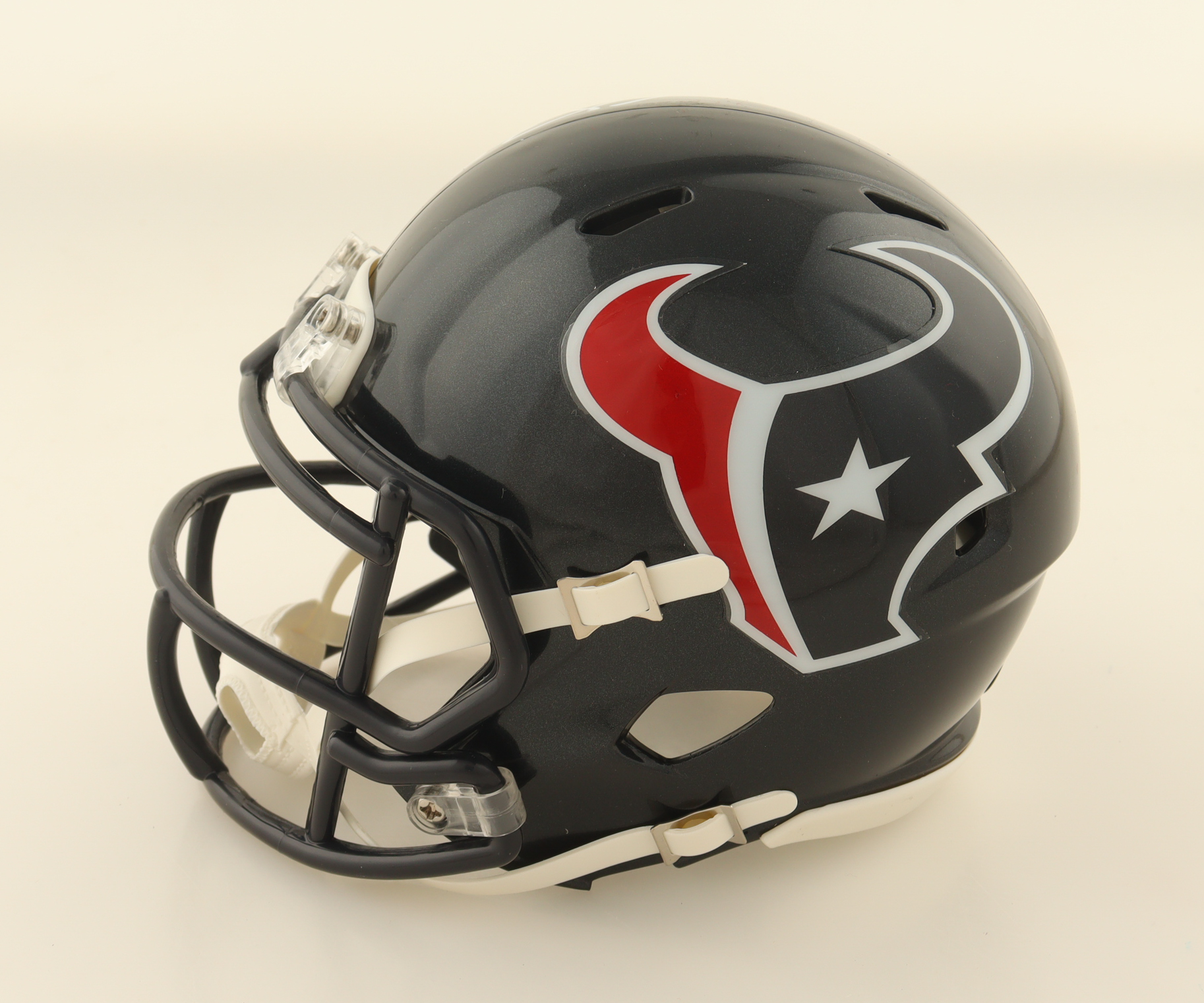 Cade Stover Signed Texans Speed Mini Helmet (Beckett) at PristineAuction.com Cade Stover Signed Texans Speed Mini Helmet (Beckett) at PristineAuction.com