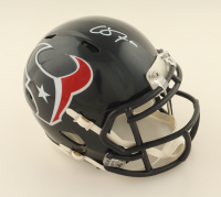 Cade Stover Signed Texans Speed Mini Helmet (Beckett) at PristineAuction.com