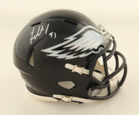 Fletcher Cox Signed Eagles Speed Mini Helmet (JSA) at PristineAuction.com