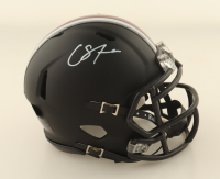 Cade Stover Signed Ohio State Buckeyes Speed Mini Helmet (Beckett) at PristineAuction.com