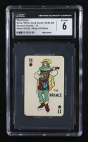 The Prince 1946-48 Russell Card Game Blue Star Grey Ink Back (CGC 6) at PristineAuction.com