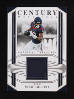Nico Collins 2023 Panini National Treasures Century Materials #79 #32/99 at PristineAuction.com